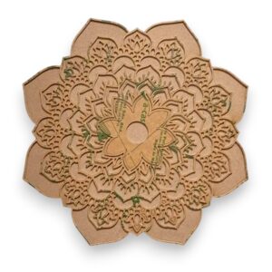 Premium Multi-Layered Mandala MDF Base – Intricate Floral Design for DIY Décor