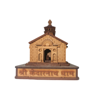 Shri Kedarnath Dham – Sacred Miniature Wooden Temple (Collector’s Edition)