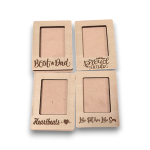 MDF Father’s Day Photo Frame Set – DIY Wooden Craft