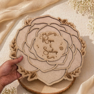 Customized MDF Floral Name Plate 🌸✨